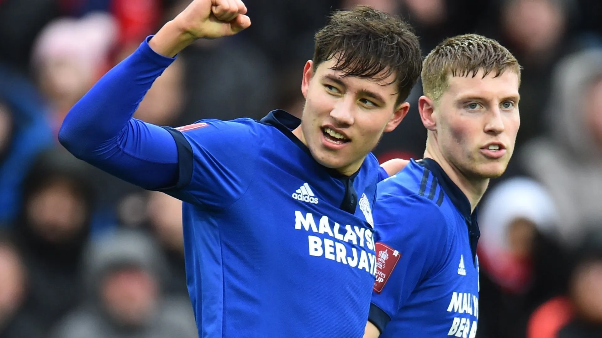 Tiền vệ tấn công Rubin Colwill của Cardiff City, mục tiêu của nhiều đội bóng Championship
