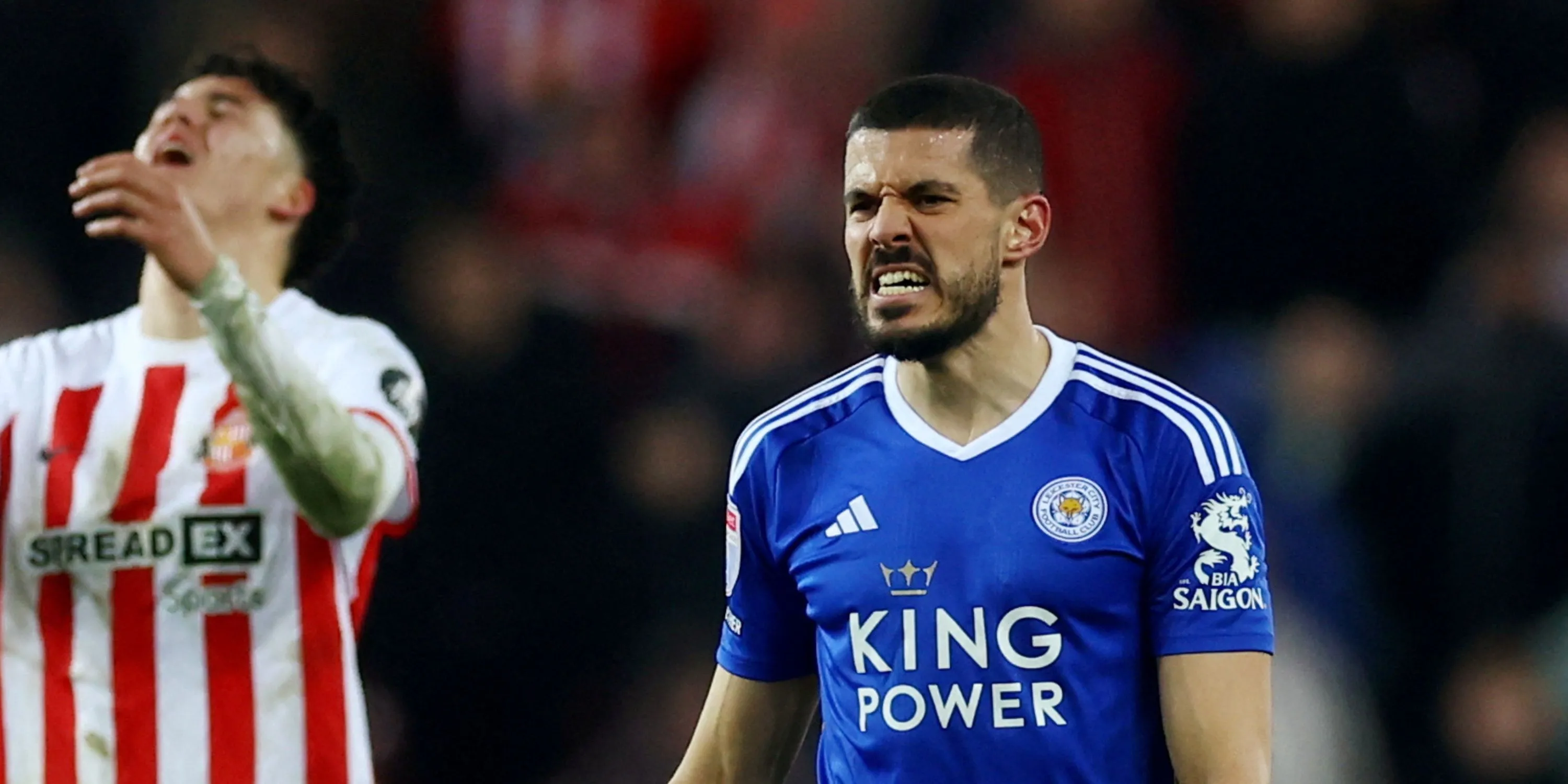 Hậu vệ Conor Coady của Leicester City tại giải Championship