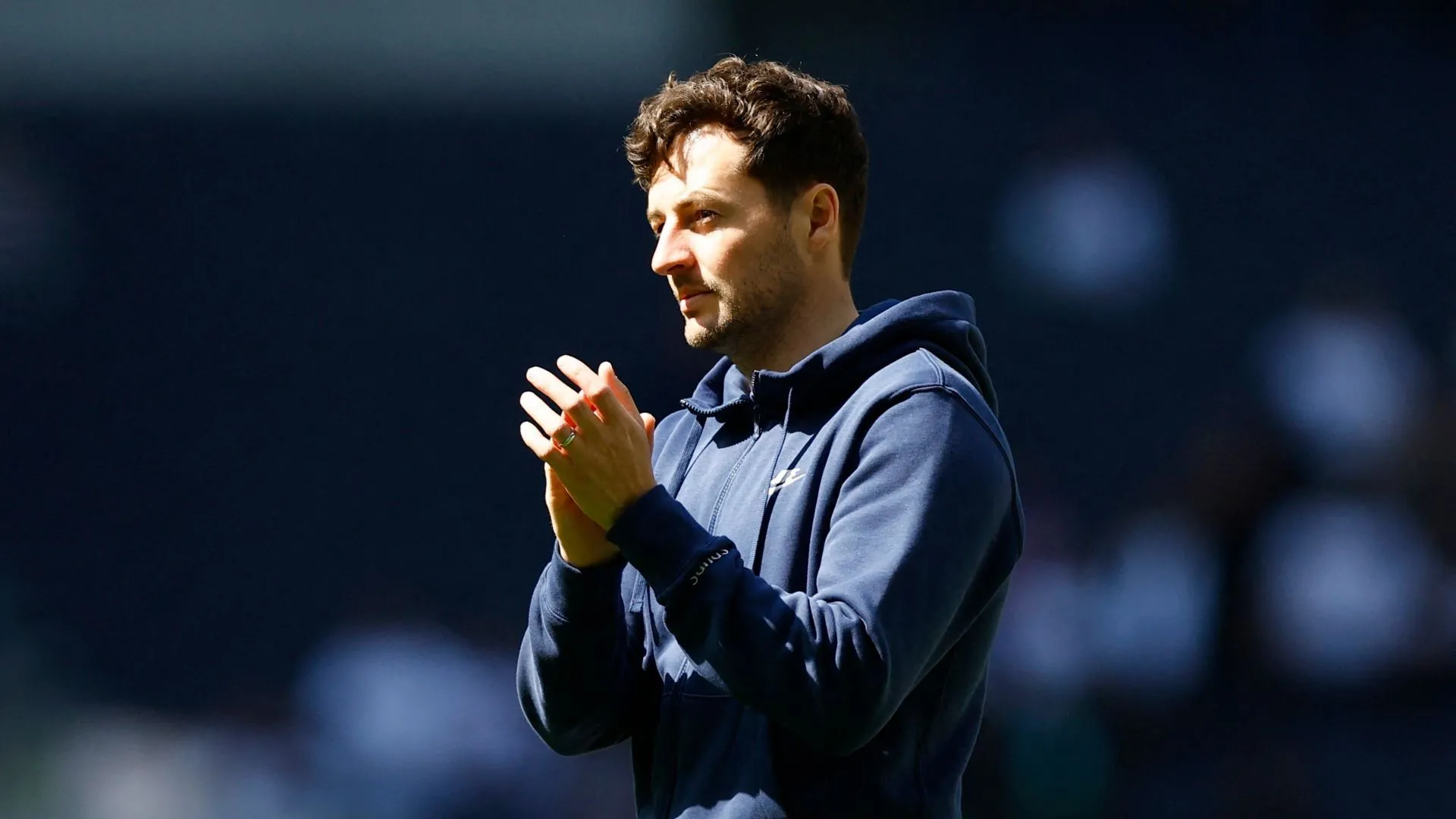 HLV Ryan Mason của West Brom, người từng làm việc với Mikey Moore tại Tottenham
