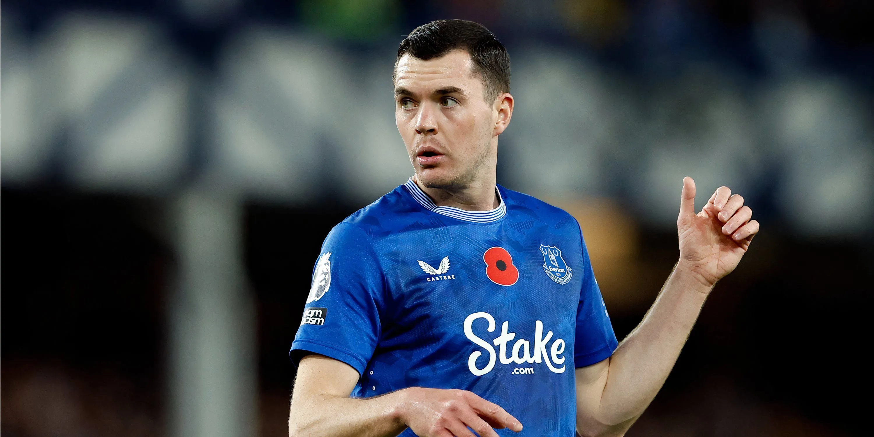 Michael Keane, hậu vệ của Everton và mục tiêu chuyển nhượng tiềm năng của Leeds United