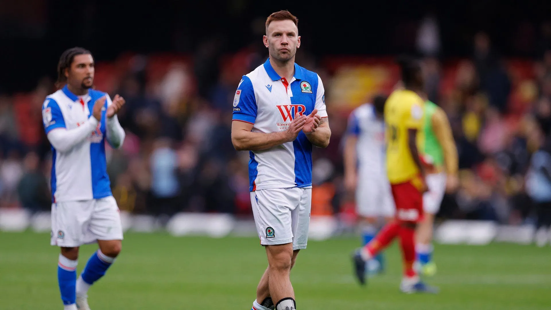 Andi Weimann và Tyrhys Dolan trong màu áo Blackburn Rovers