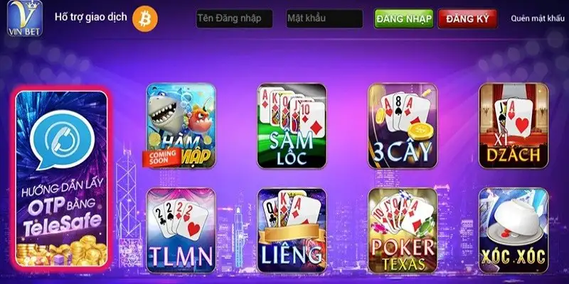Nhà cái Vinbet – Khám phá ưu điểm và game hấp dẫn