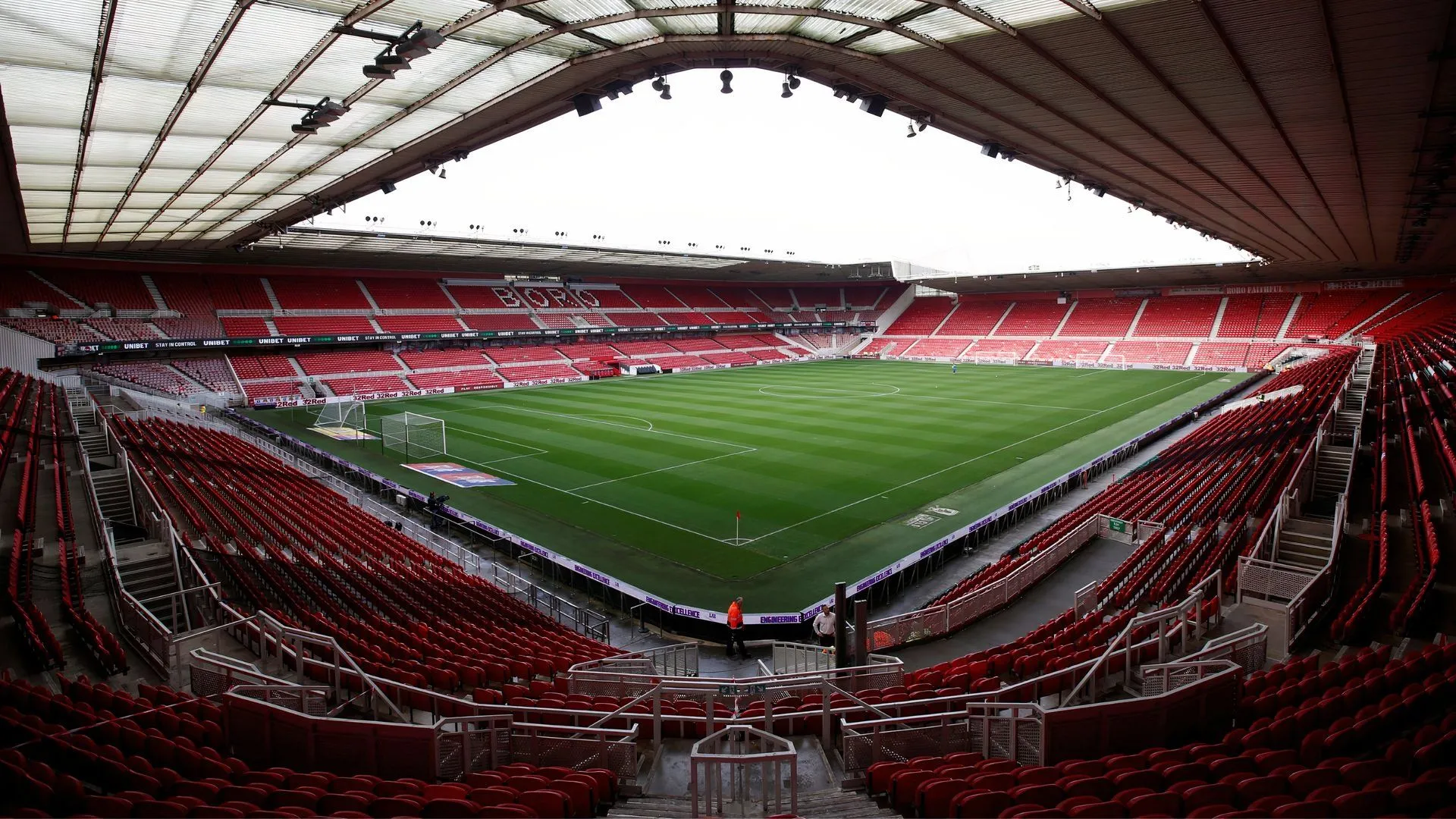 Sân vận động Riverside của Middlesbrough, nơi các tài năng trẻ được ươm mầm.