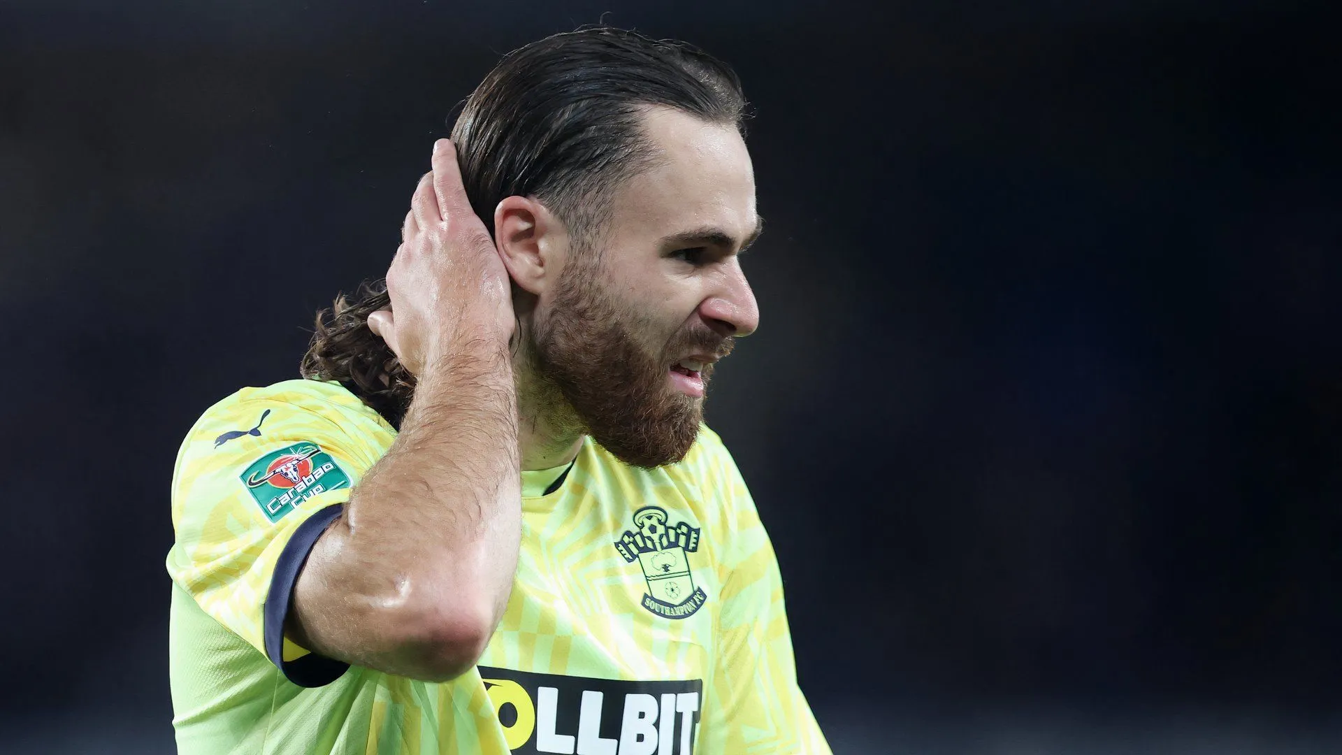 Tiền đạo Ben Brereton Diaz của Southampton