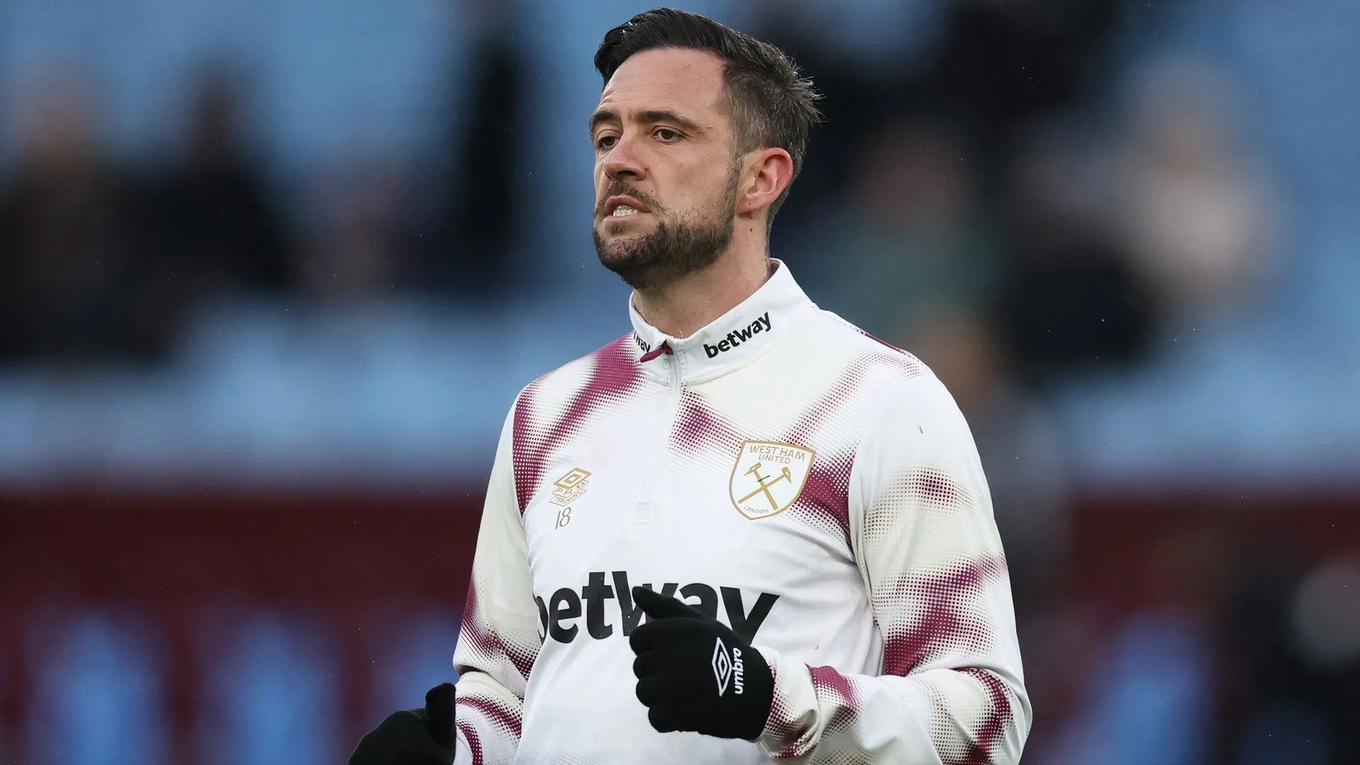 Tiền đạo Danny Ings trong màu áo West Ham United, mục tiêu chuyển nhượng của Middlesbrough