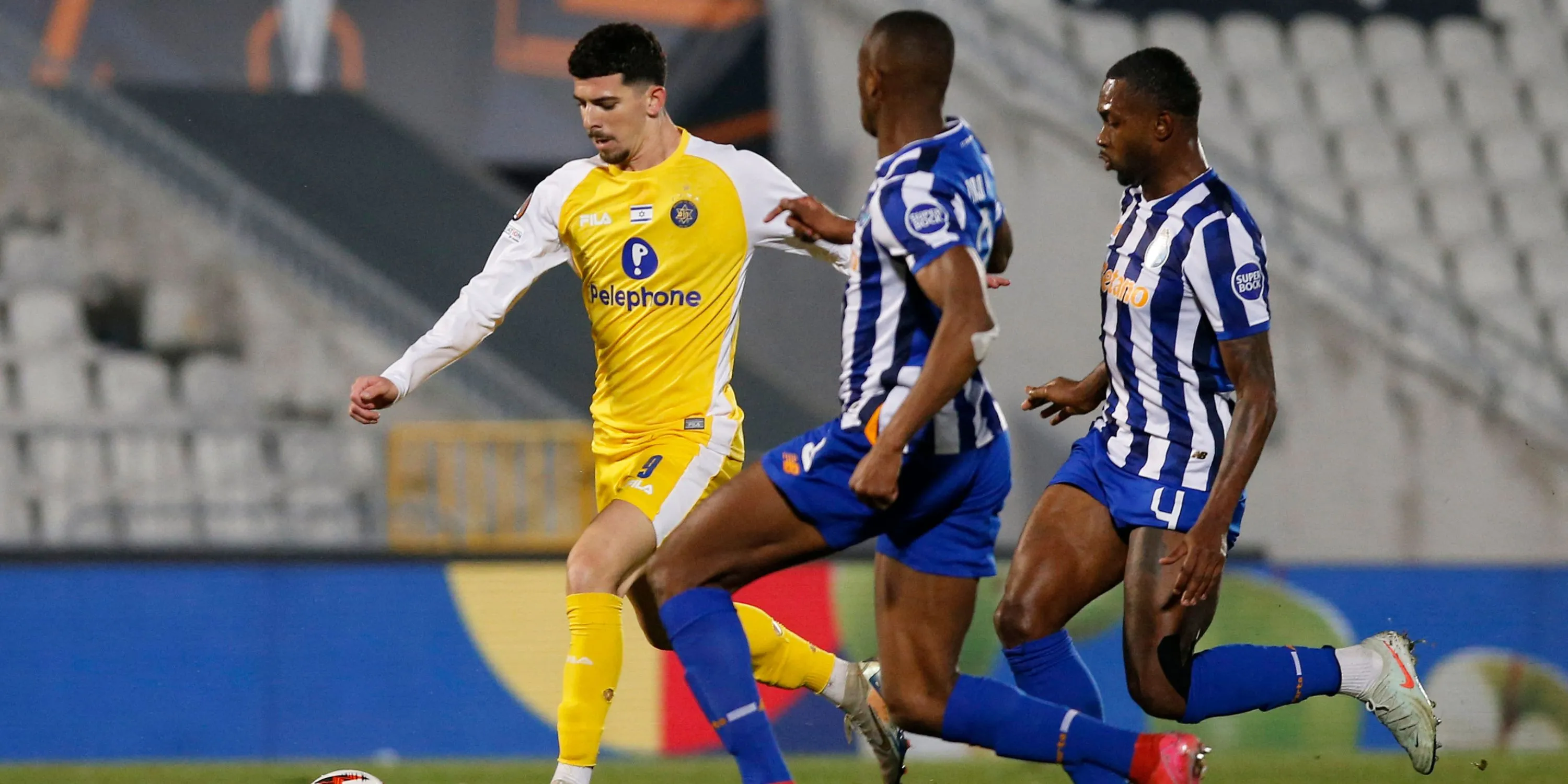 Tiền đạo Dor Turgeman của Maccabi Tel Aviv