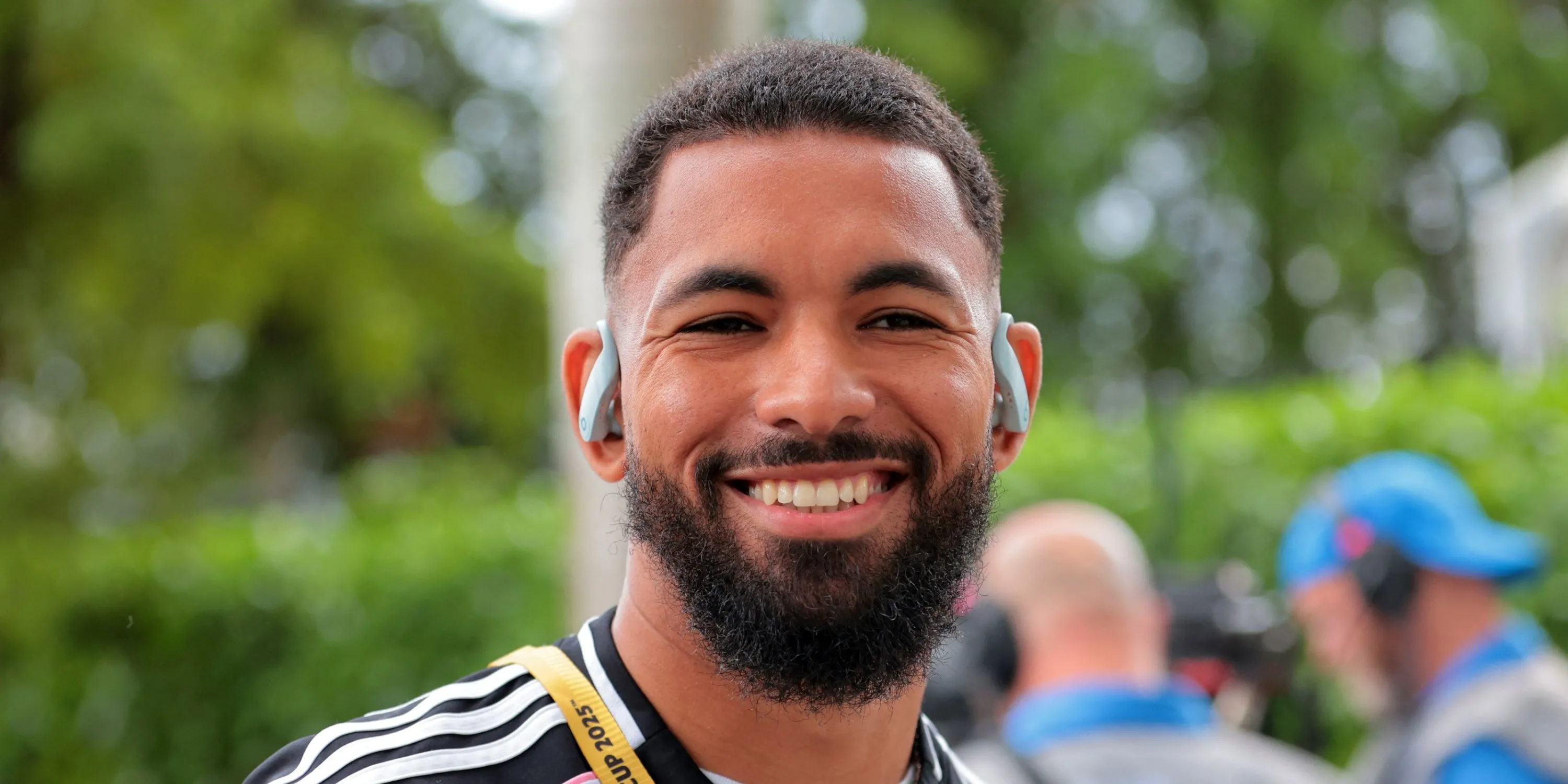 Tiền vệ Douglas Luiz trong màu áo Juventus tại Club World Cup
