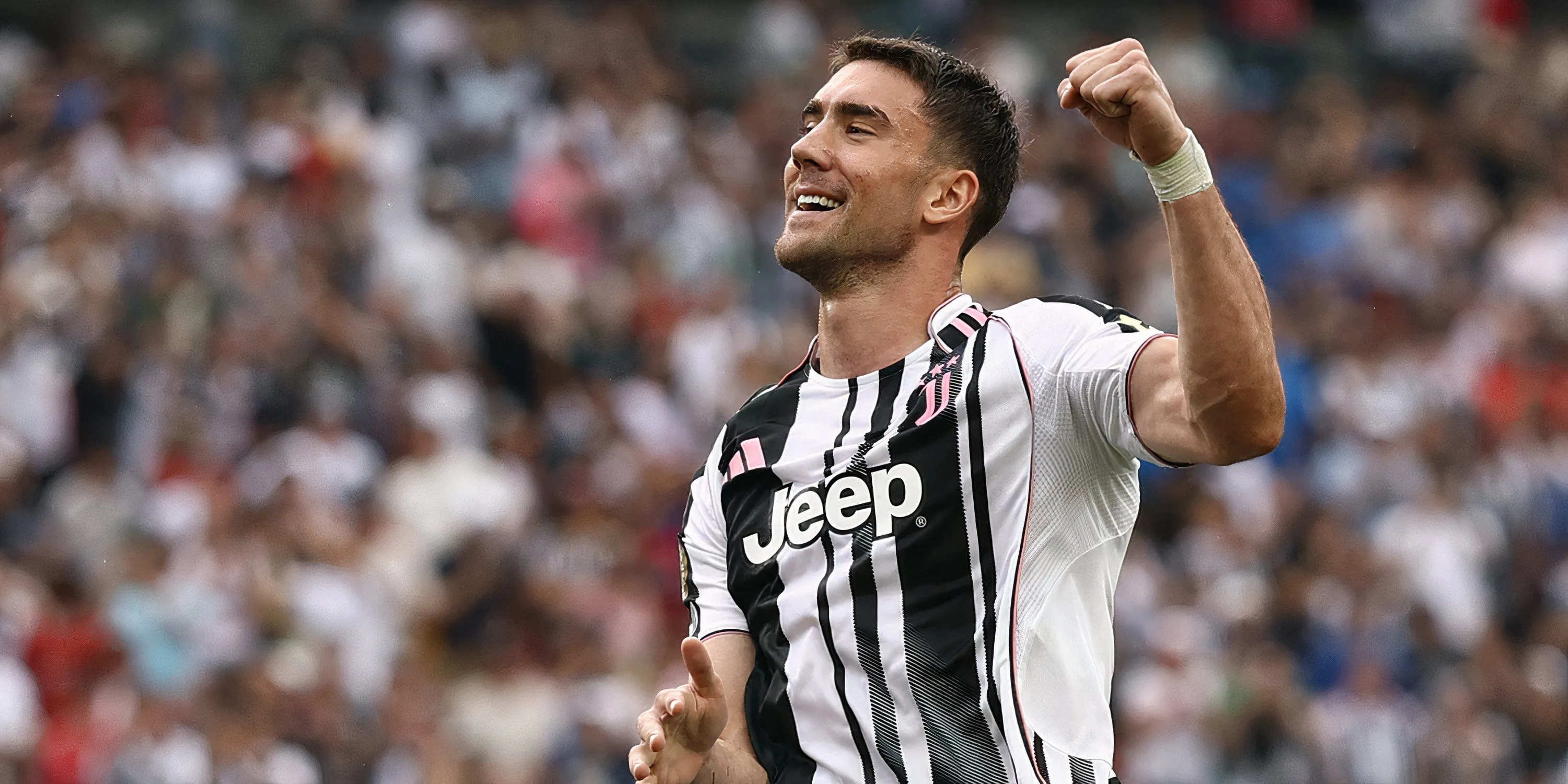 Dusan Vlahovic của Juventus trong một trận đấu