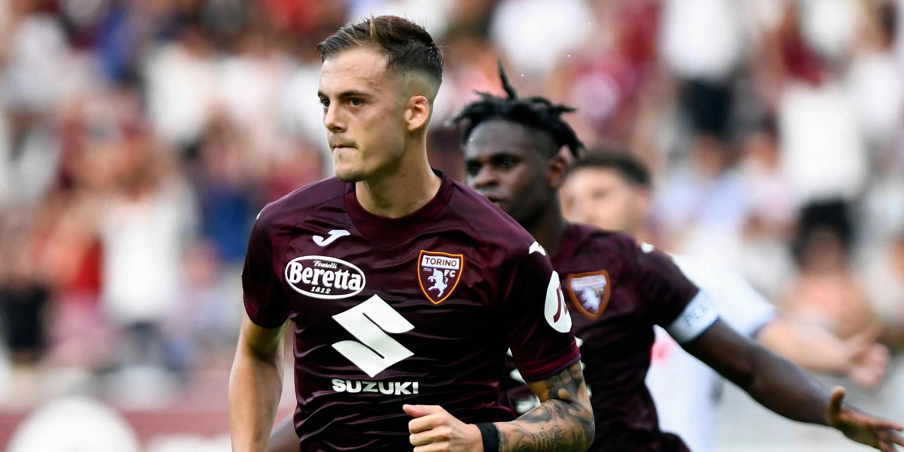 Tiền vệ Ivan Ilic của Torino tại Serie A, người đang được West Ham theo đuổi