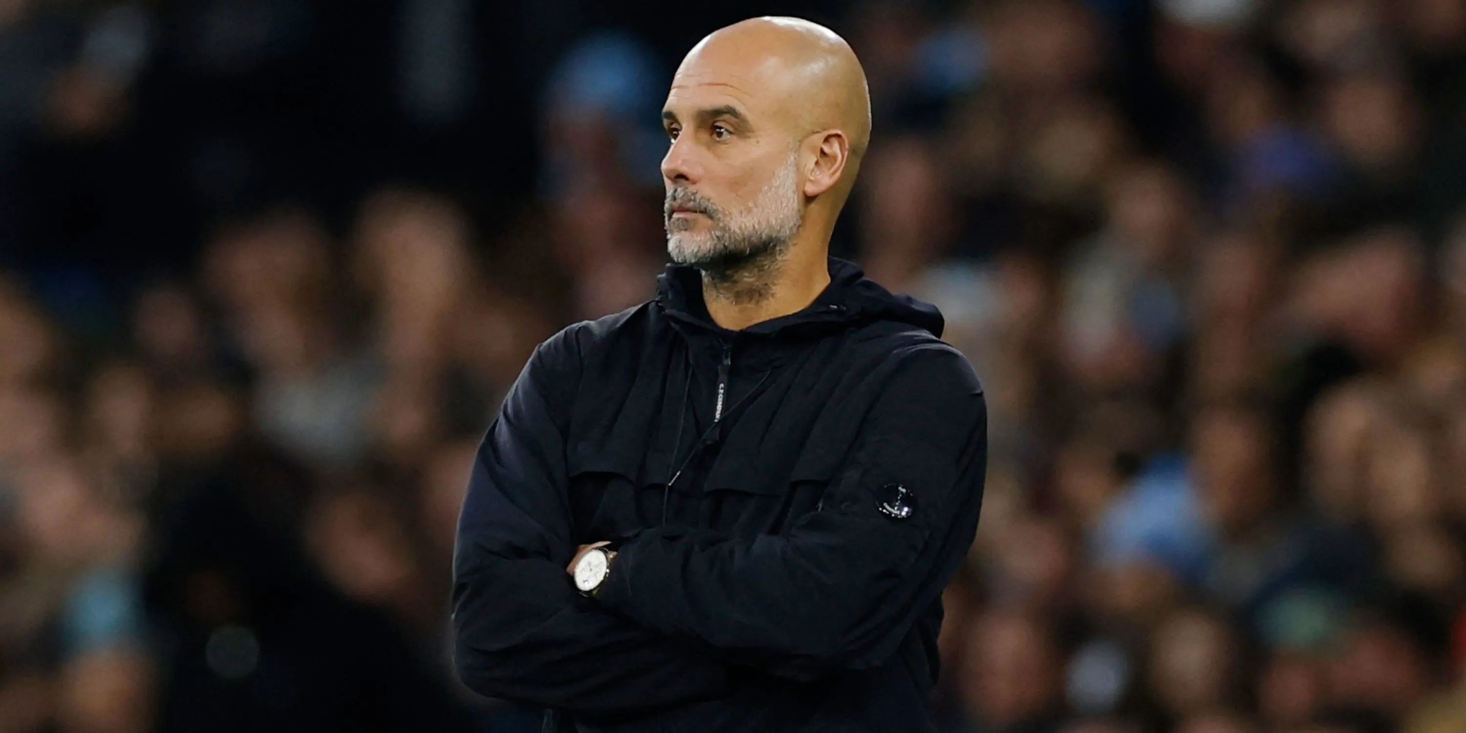 HLV Pep Guardiola chỉ đạo đội bóng trong trận đấu gần nhất trước Bournemouth