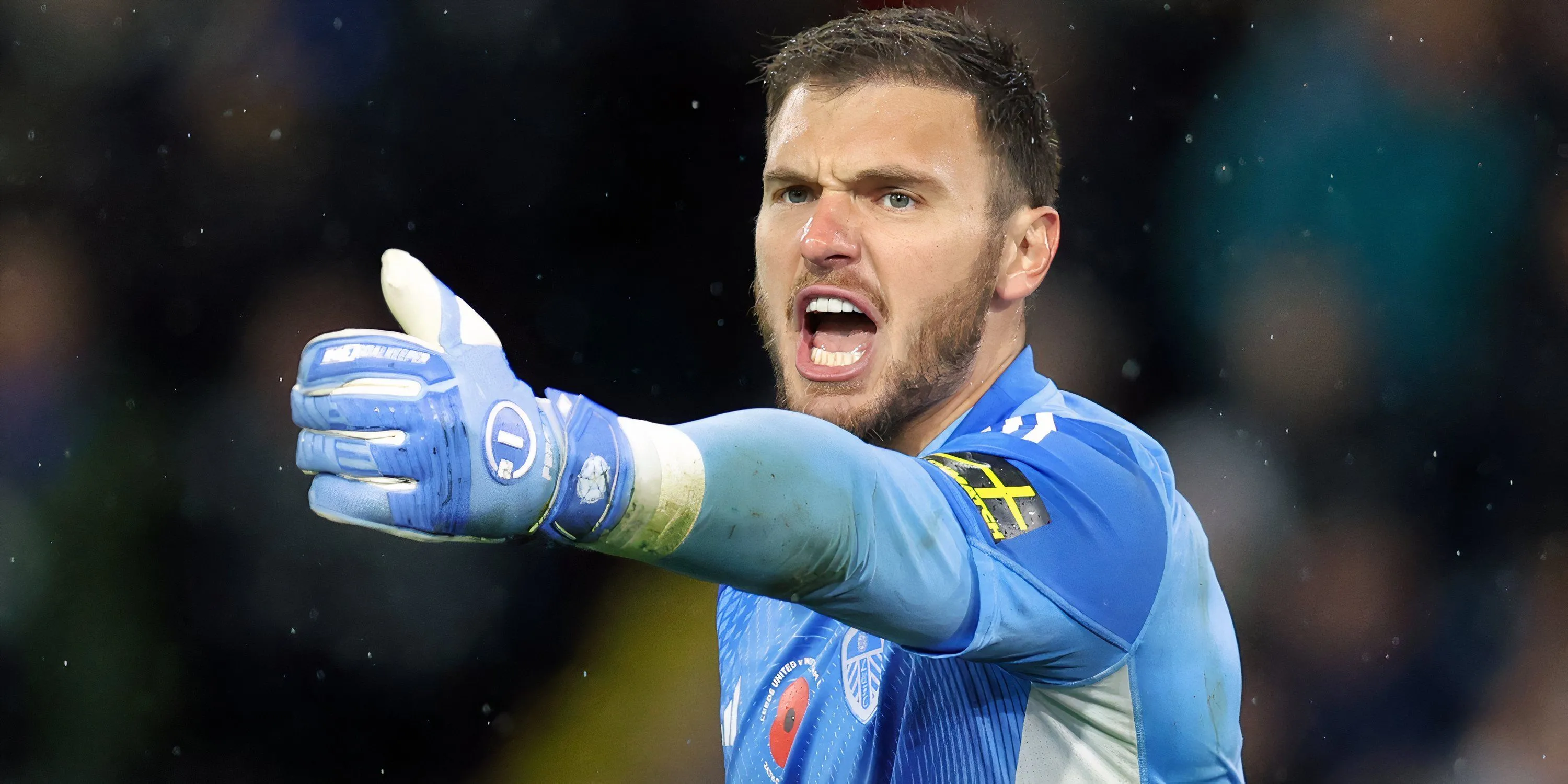 Lucas Perri gặp khó khăn trong những trận đấu khách khó nhằn của Leeds