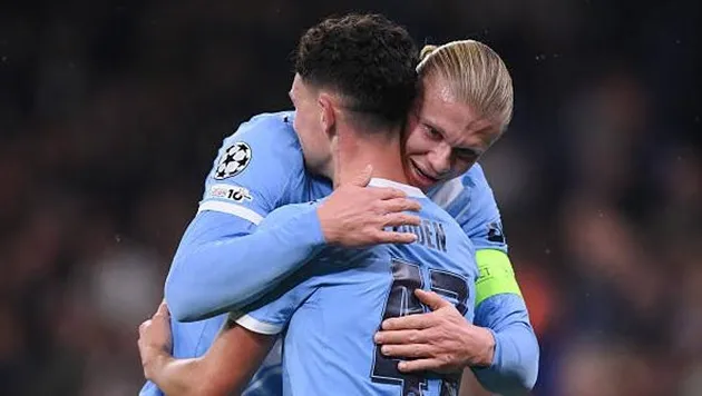 Phil Foden tỏa sáng cạnh Erling Haaland trong chiến thắng 4-1 của Manchester City