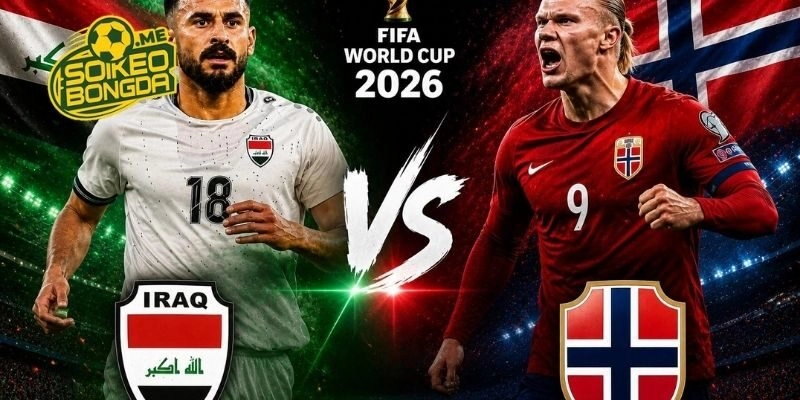 Tương quan phong độ Iraq vs Na Uy trước giờ khai hỏa