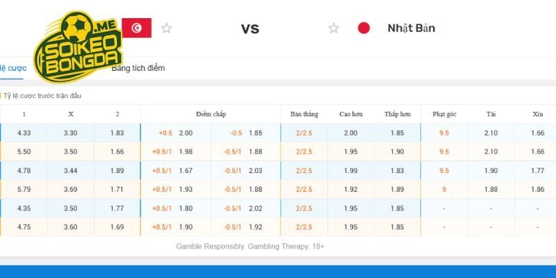 Chuyên gia soi kèo trận Tunisia vs Nhật Bản tại World Cup 2026