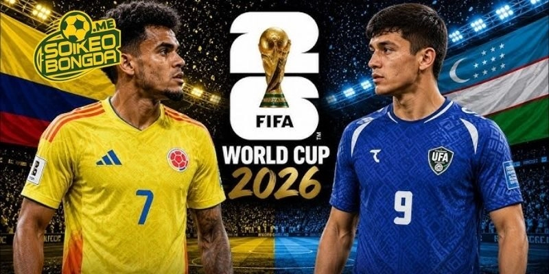 Khách quan sức mạnh và phong độ của Uzbekistan vs Colombia
